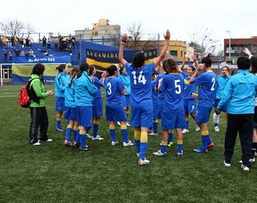 Boca festejó ante River en el Superclásico de las chicas