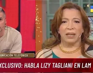 Lizy Tagliani habló en LAM y se descompuso: Jamás estuve con un menor