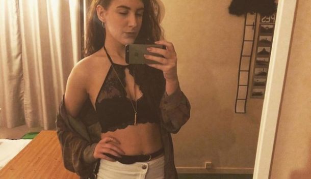 Rebecca McGregor escrachó a un joven