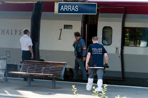 Un hombre abrió fuego en un tren de alta velocidad que unía Amsterdam y París