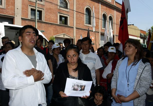 Desesperada búsqueda de Layla, la nena desaparecida: familiares hicieron una marcha