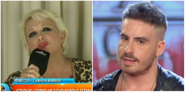 Carmen Barbieri dijo una frase que molestó a Fede Bal.