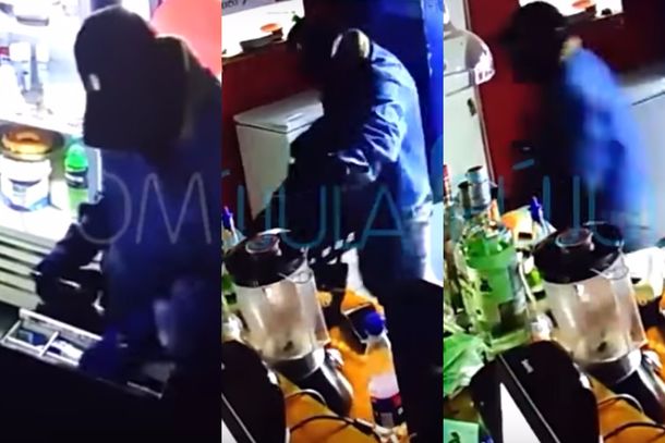 Ladrones robaron un local en Bahía Blanca.