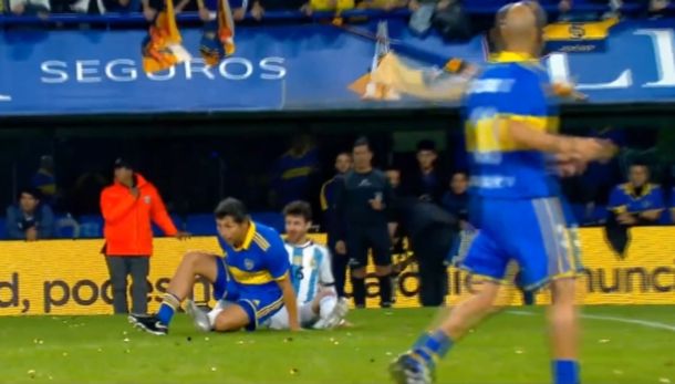 El tremendo cruce de Jorge Bermúdez a Pablo Aimar