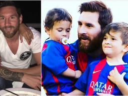 Antonella compartió una foto de Messi y sus hijos Antonella compartió una foto de Messi y sus hijos