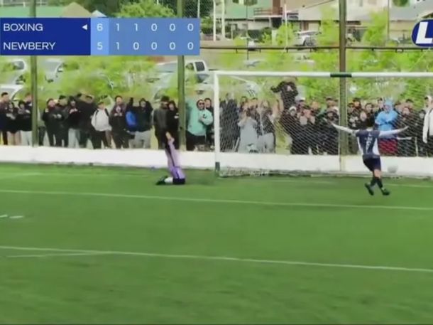 Insólita definición en el Regional Amateur: erró el penal decisivo y lo festejó como si fuera gol