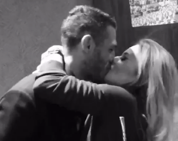 Evangelina Anderson y Demichelis se divierten en las redes sociales: el video del beso express