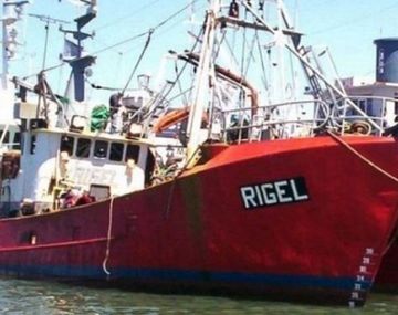 Buque pesquero Rigel - Crédito:&nbsp;0223.com.ar
