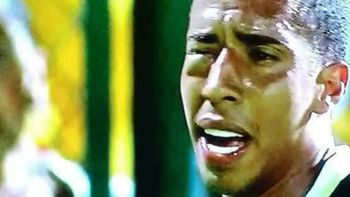 El delantero terminó desfigurado El delantero terminó desfigurado