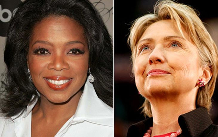Oprah winfrey hillary clinton