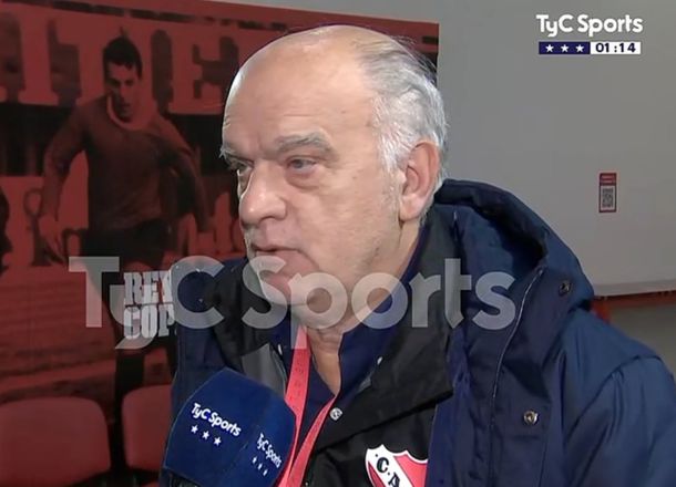 Néstor Grindetti, tras los incidentes: Vamos a ir defender a Independiente, porque no tuvo nada que ver