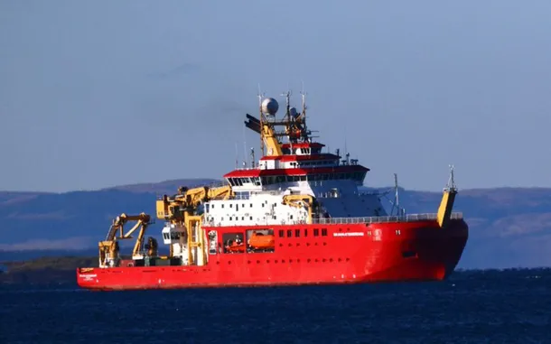 Rompehielos británico RRS Sir David Attenborough.
