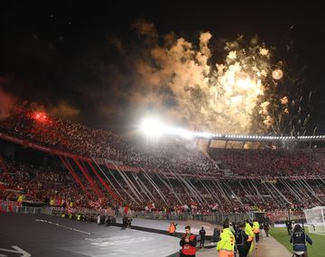 El impresionante recibimiento de los hinchas de River en el Monumental