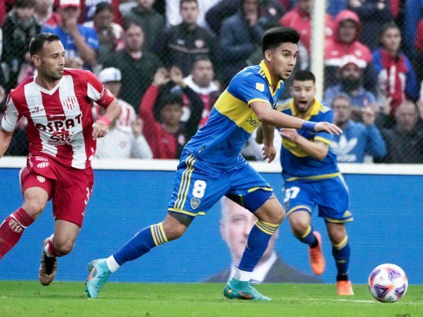 Con gol de Merentiel, Boca hizo la diferencia ante un urgido Unión