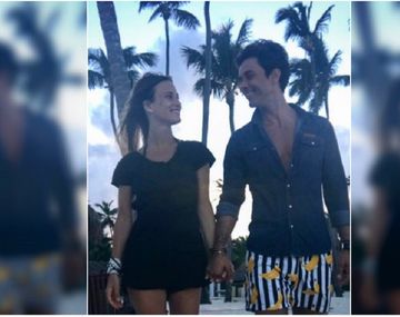Camila, la mujer de Mariano Martínez, embarazada de 5 meses