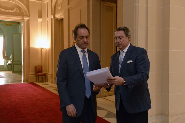 Scioli envió al Senado el proyecto de paritarias para el Poder Judicial