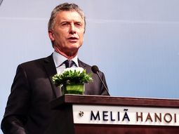 Macri, de gira por Vietnam