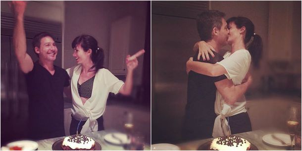 Las fotos del cumpleaños de Adrián Suar y el look sexy de Griselda Siciliani