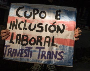 Diputados aprobó el proyecto de ley de cupo laboral trans