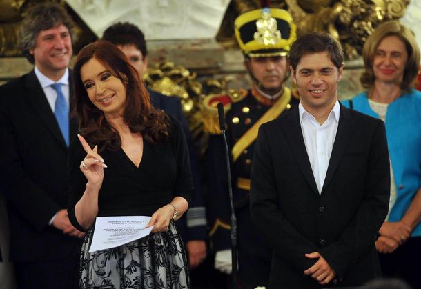 Cristina Fernández le tomó juramento a los nuevos ministros