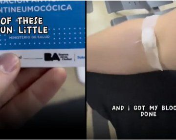 Un turista estadounidense se vacunó gratis en Argentina y quedó maravillado