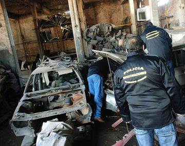 Desbaratan taller clandestino de autopartes en Necochea