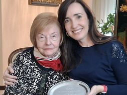 Isabel Perón y Victoria Villarruel. Isabel Perón y Victoria Villarruel.