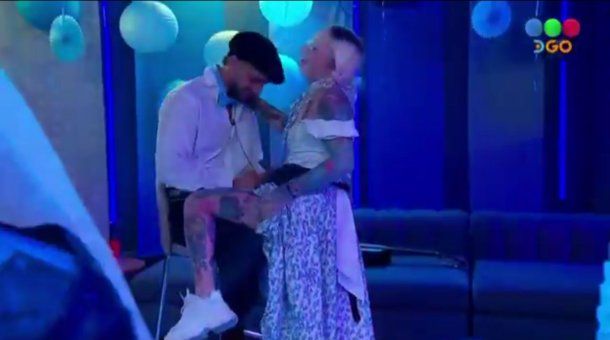 VIDEO: el sensual baile de Katia a Tato en Gran Hermano que se volvió viral