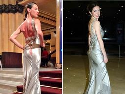 una modelo le copio el vestido a una conductora una modelo le copio el vestido a una conductora