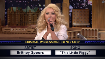 mira a christina aguilera imitar a britney spears y shakira mira a christina aguilera imitar a britney spears y shakira