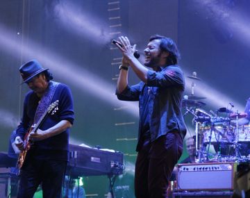 Diego Torres y Carlos Santana brillaron en el escenario