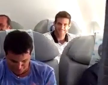 Así se vivió la intimidad del vuelo que trajo a Del Potro de regreso al país