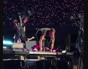 Coldplay, preocupado por un fan