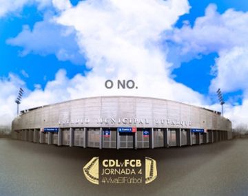 El original cartel que armó un rival del Barcelona para intentar parar a Messi