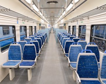 Anuncian la renovación de la Línea San Martín de tren con recambio de asientos, ventanas e instalación de LED