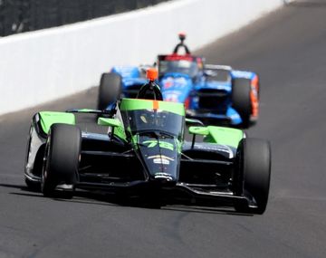 Agustín Canapino y el récord que rompió en las 500 Millas de Indianápolis