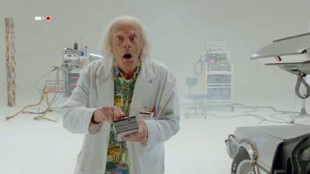 El Doc regresa por el 30 aniversario de la película Volver al futuro