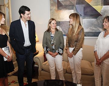 Juan Manuel Urtubey con Gabriela Arias Uriburu en Salta.