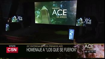 Obituario en los Premios ACE 2016 Obituario en los Premios ACE 2016