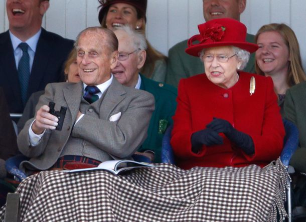 Felipe de Edimburgo y la Reina Isabel II