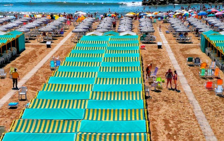 Cuánto cuesta almorzar en un parador de las playas de la zona del centro de Mar del Plata