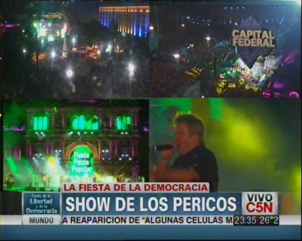 Seguí en directo los festejos por el Día de la Democracia