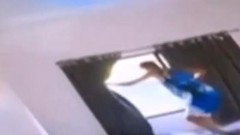 muerte en la quinta: asi le disparaba la policia al ladron que murio en el tiroteo de la pool party muerte en la quinta: asi le disparaba la policia al ladron que murio en el tiroteo de la pool party