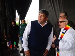 Pablo Moyano en Luján - Crédito:&nbsp;@pablomoyano_ok