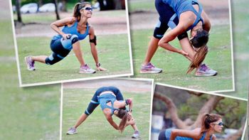 El entrenamiento de Catherine Fulop. El entrenamiento de Catherine Fulop.