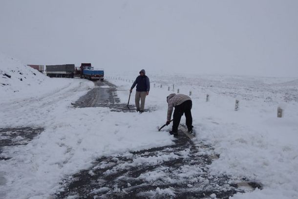 Por el temporal de nieve