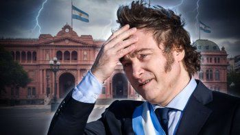 Javier Milei en problemas. Javier Milei en problemas.