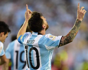 Las fotos de Argentina vs. Venezuela