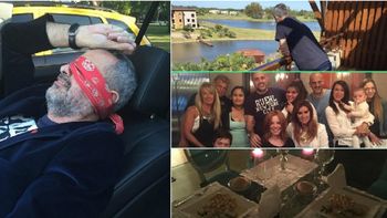 mira las fotos y videos del festejo sorpresa que agustina kampfer le hizo a jorge rial mira las fotos y videos del festejo sorpresa que agustina kampfer le hizo a jorge rial