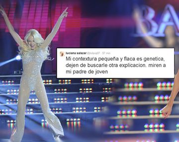 Luli Salazar dio una insólita explicación de su bajo peso